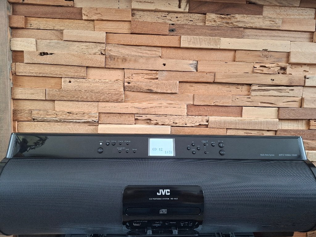 Jvc ghettoblaster boombox, Ophalen, Zo goed als nieuw, Radio, Met cd-speler