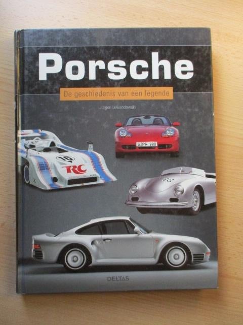 Porsche De Geschiedenis van een Legende Hardcover, Boeken, Auto's | Boeken, Ophalen of Verzenden, Zo goed als nieuw, Porsche