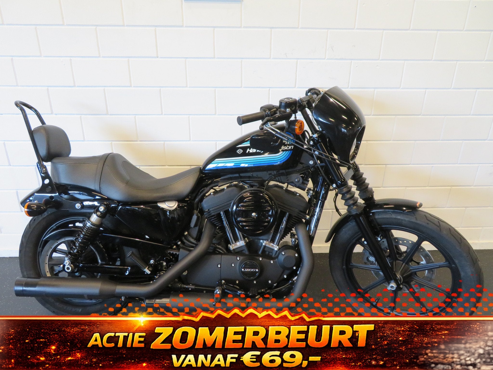 Harley-Davidson SPORTSTER 1200 IRON 5HD HISTORIE! (bj 2018), Motoren, Motoren | Harley-Davidson, Chopper, Bedrijf, 1200 cc
