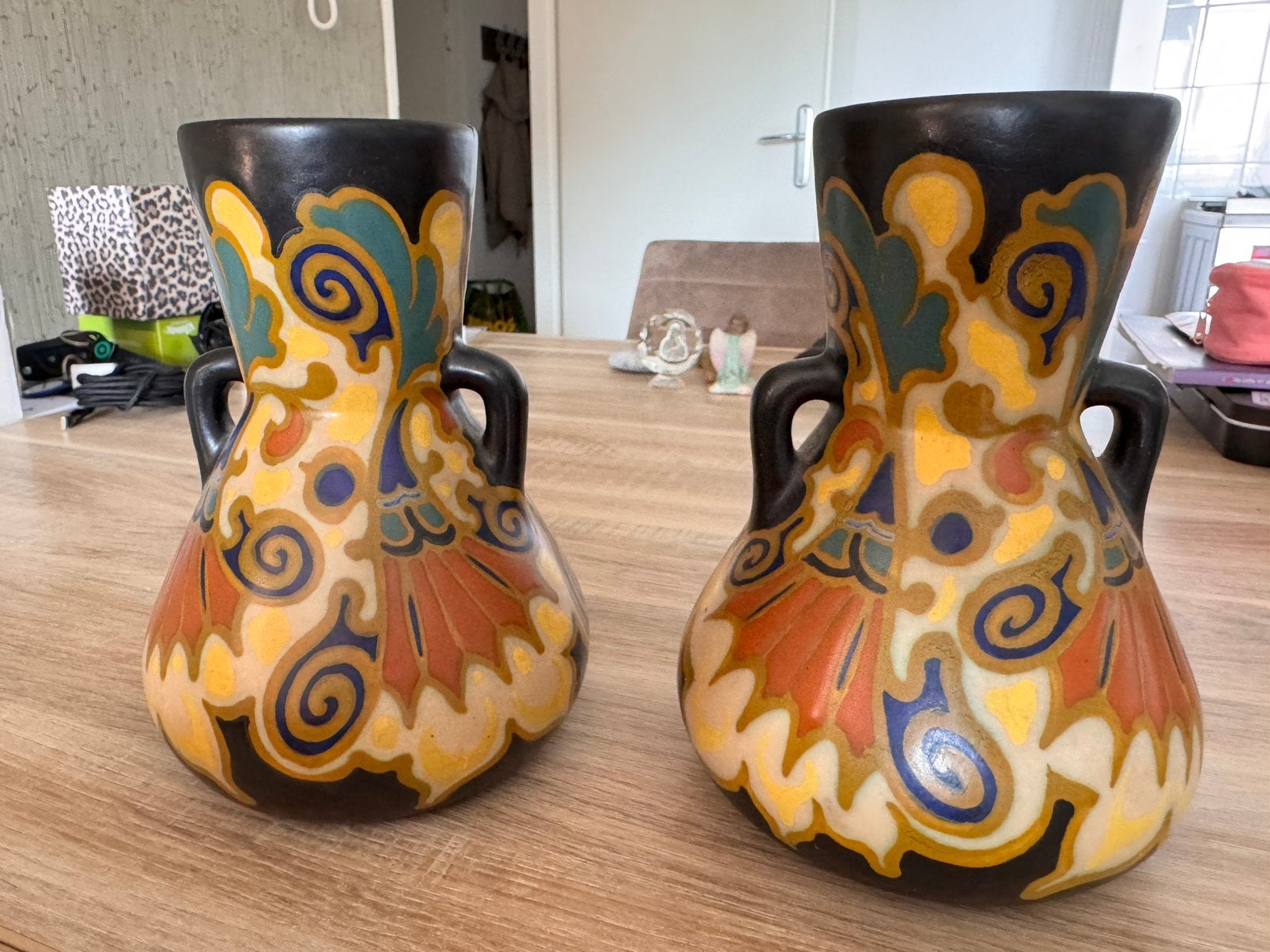 Regina Gouda Darla vazen 2 stuks, Antiek en Kunst, Ophalen