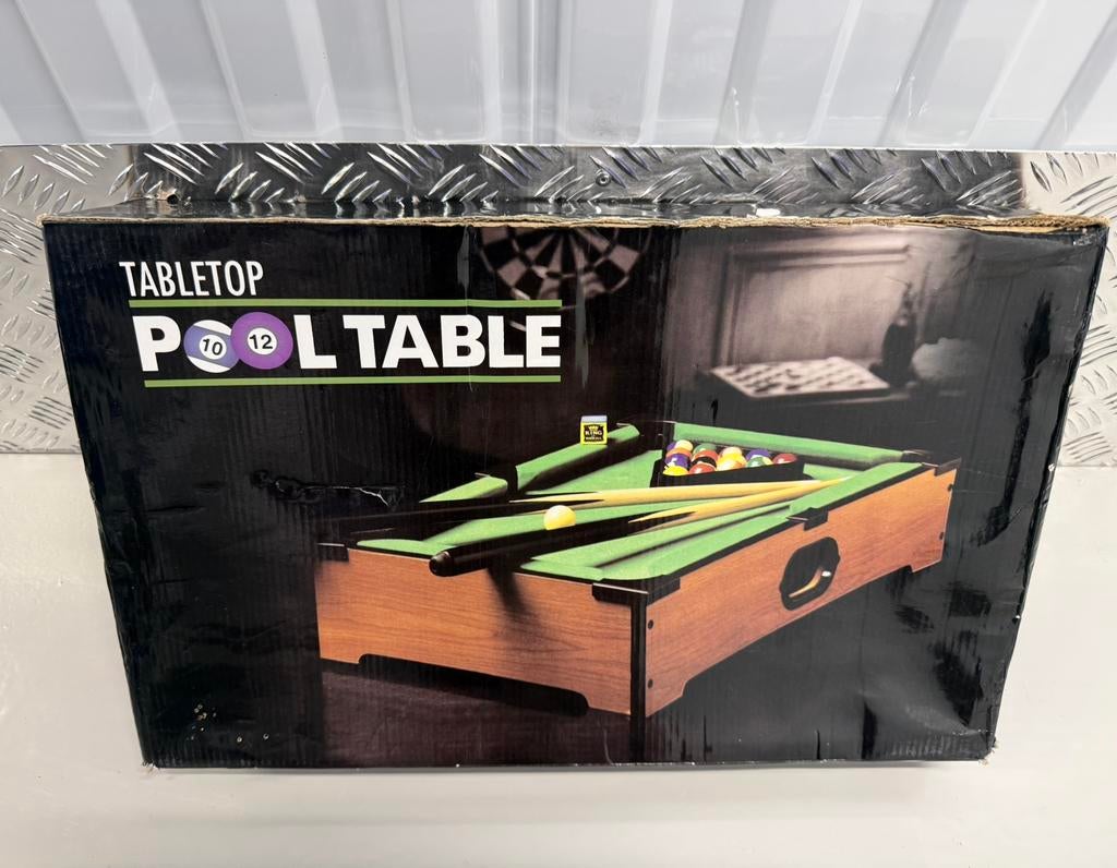 Mini pooltafel, Ophalen of Verzenden, Zo goed als nieuw, Pooltafel