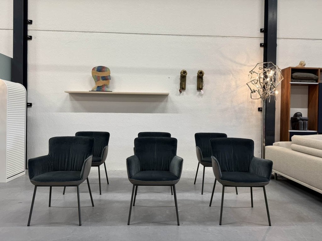 6 Nieuw Rolf Benz 655 Eetkamerstoelen blauw grijs Stoel, Blauw, Service@rolf-benz.com, Haiterbacher Str. 104, Nieuw