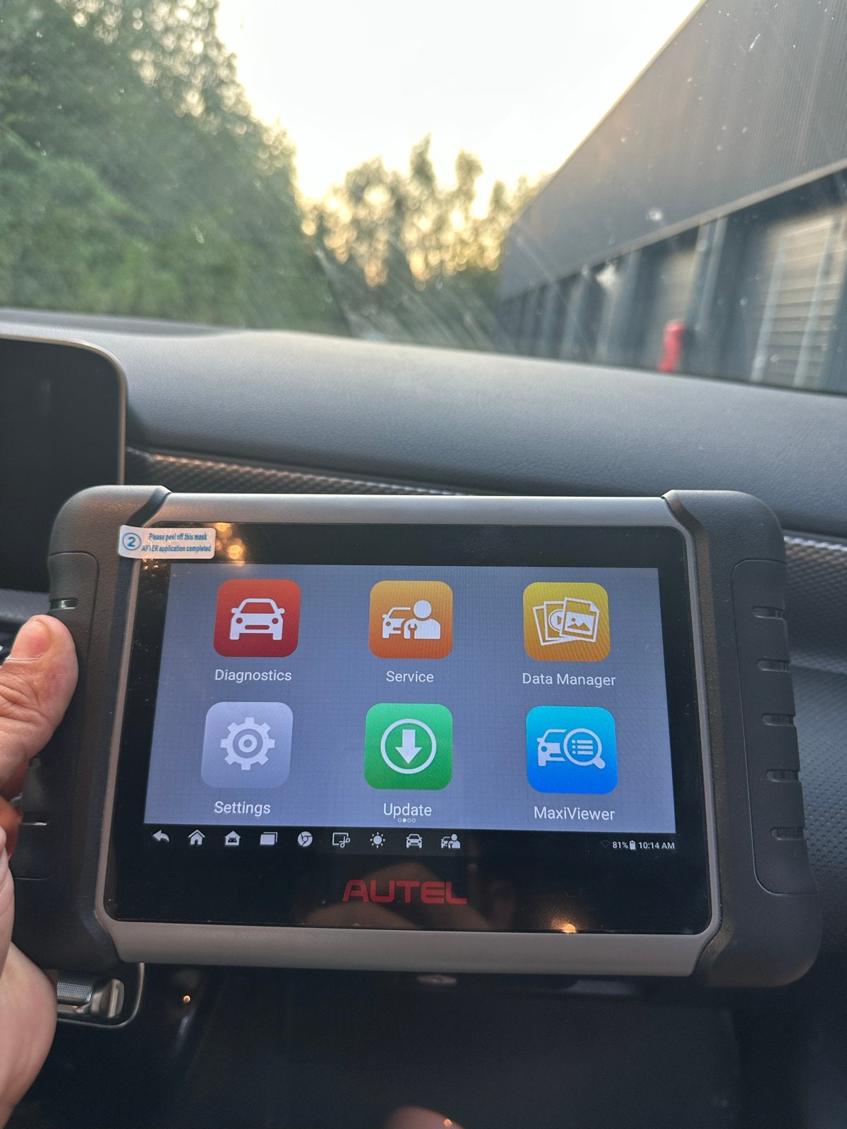 Autel MaxiCOM MK808Z Diagnosetool voor Auto's, Ophalen of Verzenden, Zo goed als nieuw