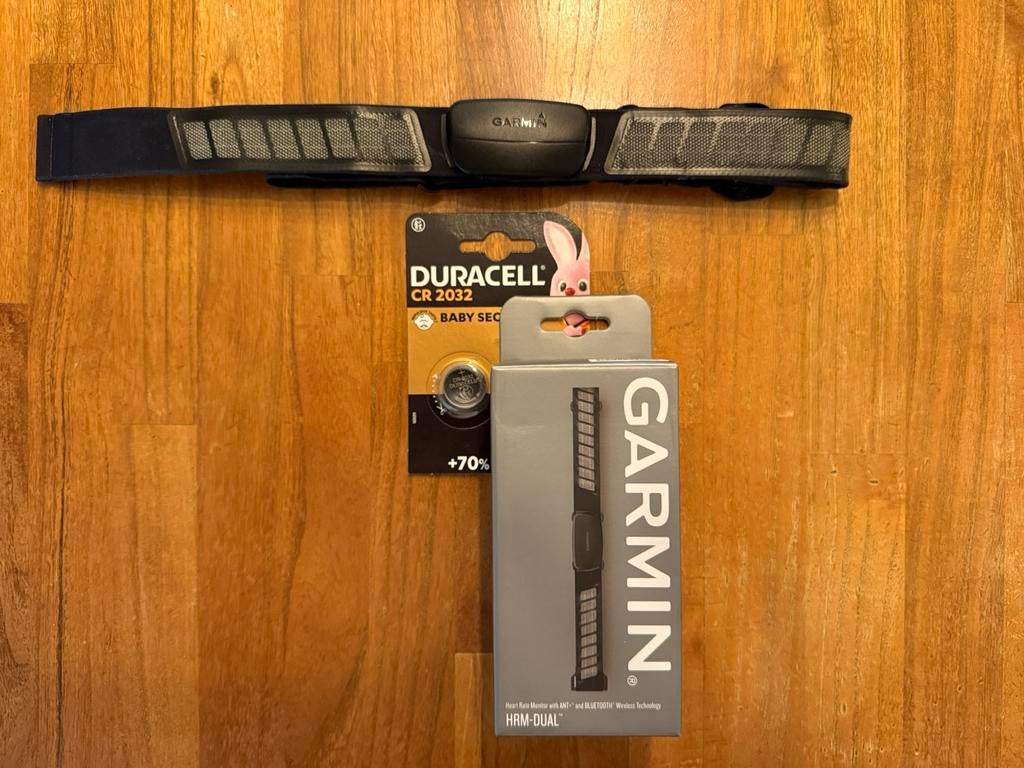 Garmin hartslagband HRM3-SS, Ophalen of Verzenden, Zo goed als nieuw, Garmin, Met borstriem