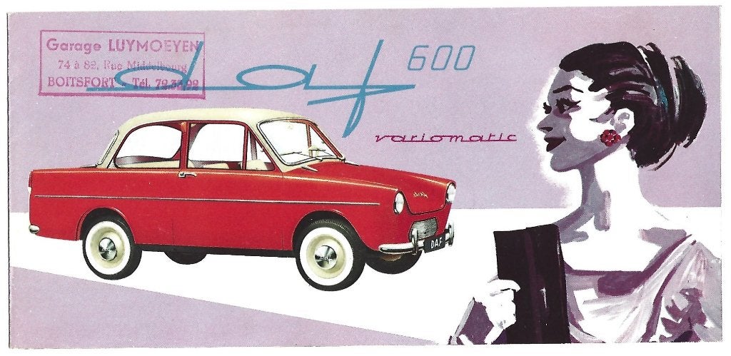 DAF600 variomatic folder (DA600), Ophalen of Verzenden, Zo goed als nieuw, Overige merken