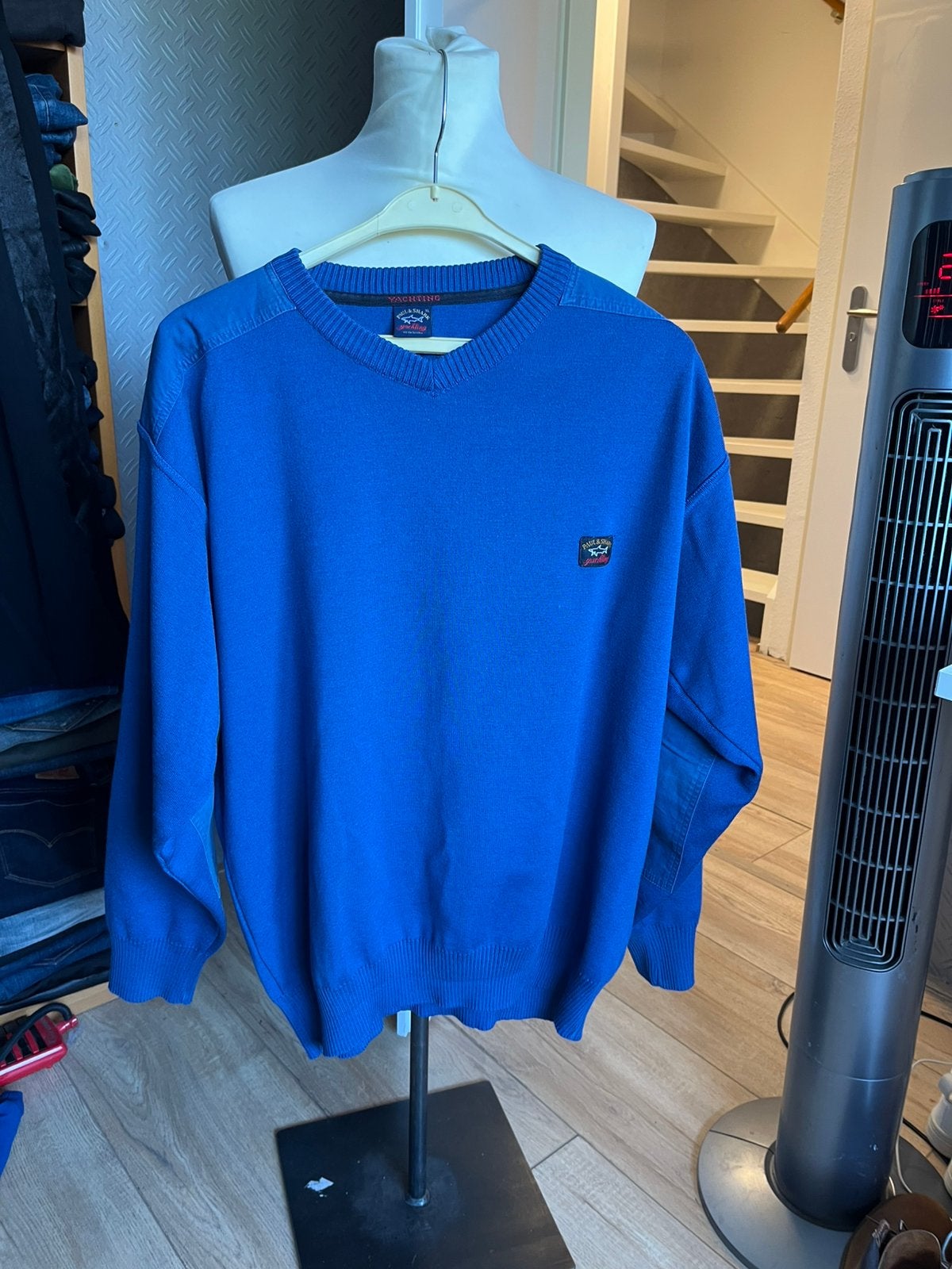 Paul&shark trui xl, Kleding | Heren, Truien en Vesten, Ophalen of Verzenden, Gedragen, Maat 56/58 (XL), Blauw