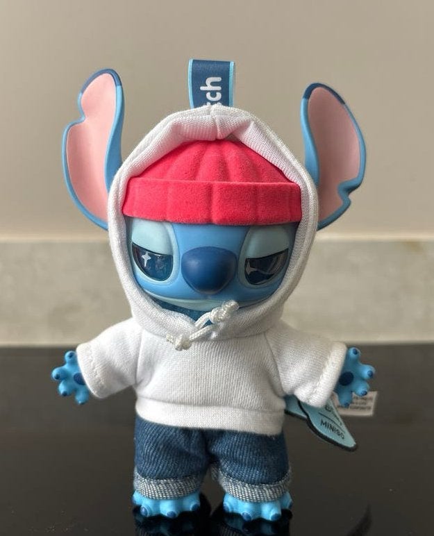 Disney Stitch Miniso Figuur Gen z street serie, Ophalen of Verzenden, Zo goed als nieuw
