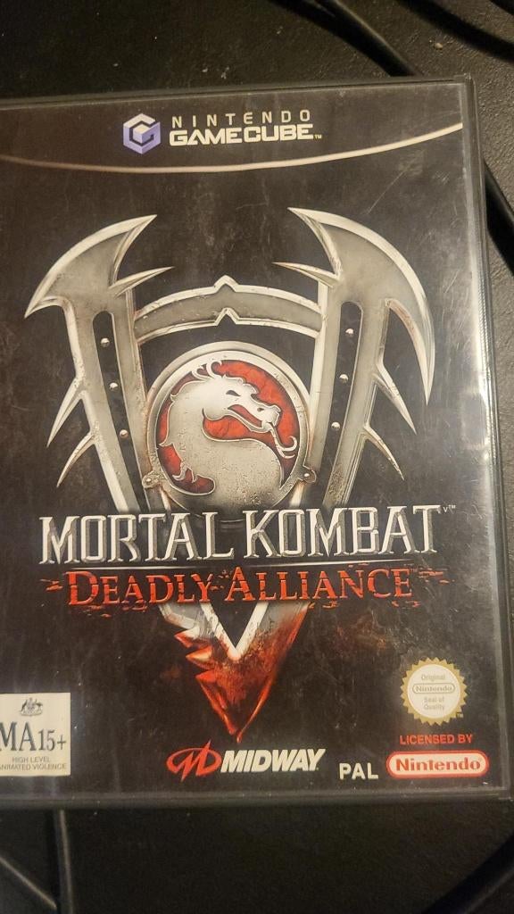 GameCube Mortal Combat Deadly Alliance, Vechten, 1 speler, Ophalen of Verzenden, Zo goed als nieuw