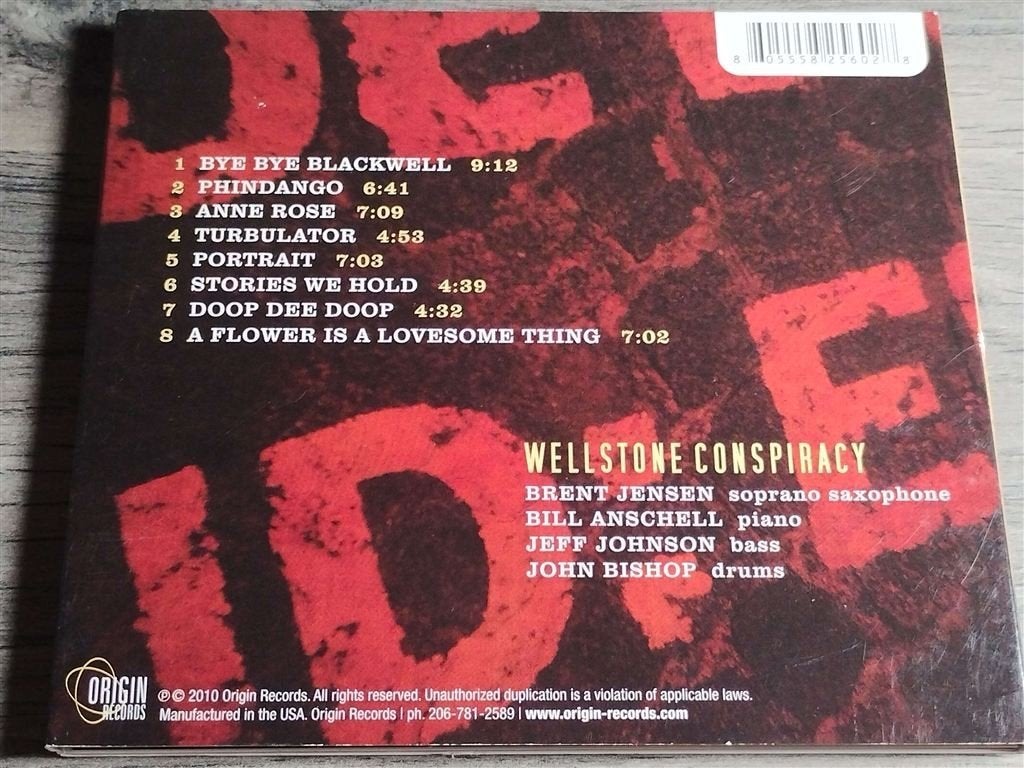 Wellstone Conspiracy ‎- Motives, Ophalen of Verzenden, Zo goed als nieuw, Jazz
