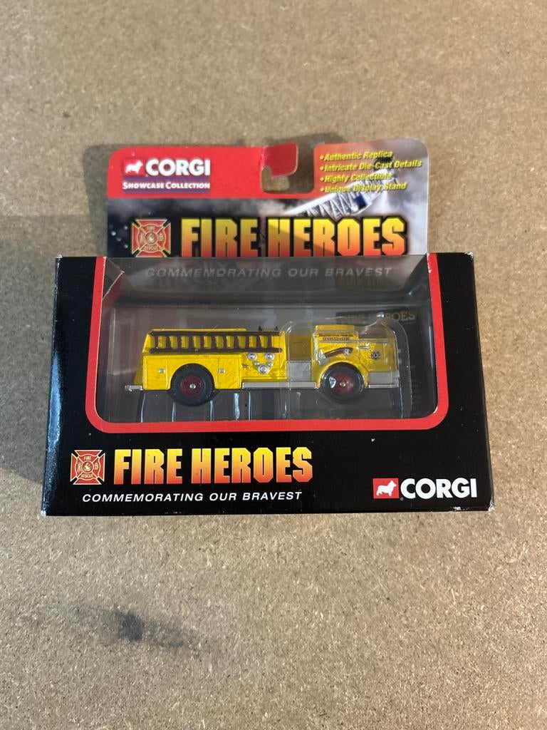 Corgi Fire Heros 1:43, geel, nieuw in verpakking, Corgi, Auto, Corgi, Nieuw