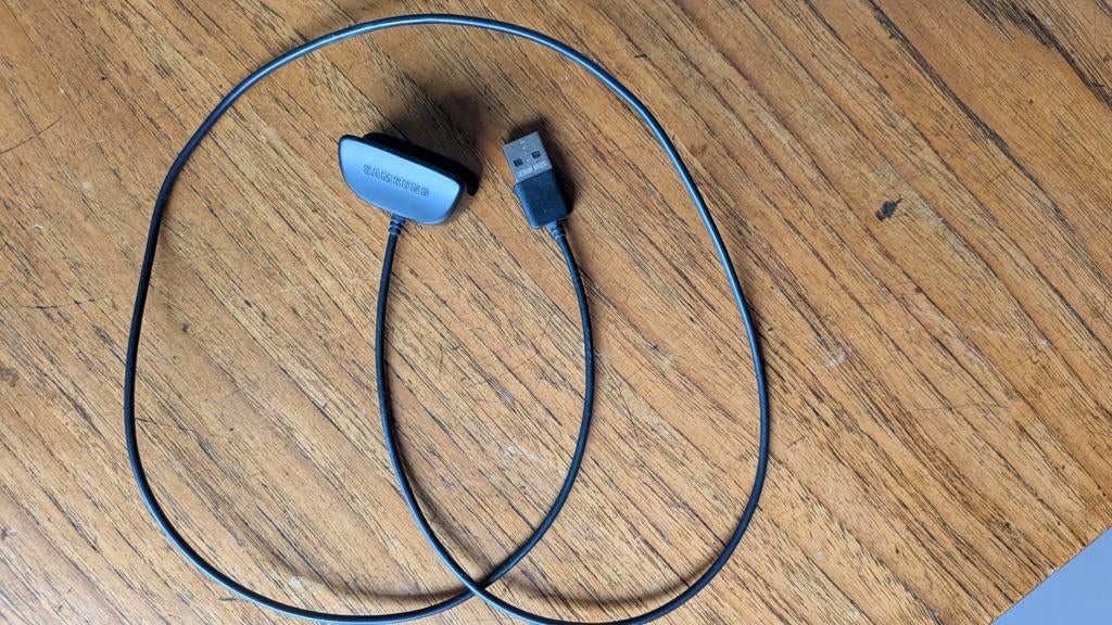 Samsung Fitbit oplaadkabel (gratis, alleen verzendkosten), Gebruikt, Zwart, Ophalen of Verzenden, Samsung