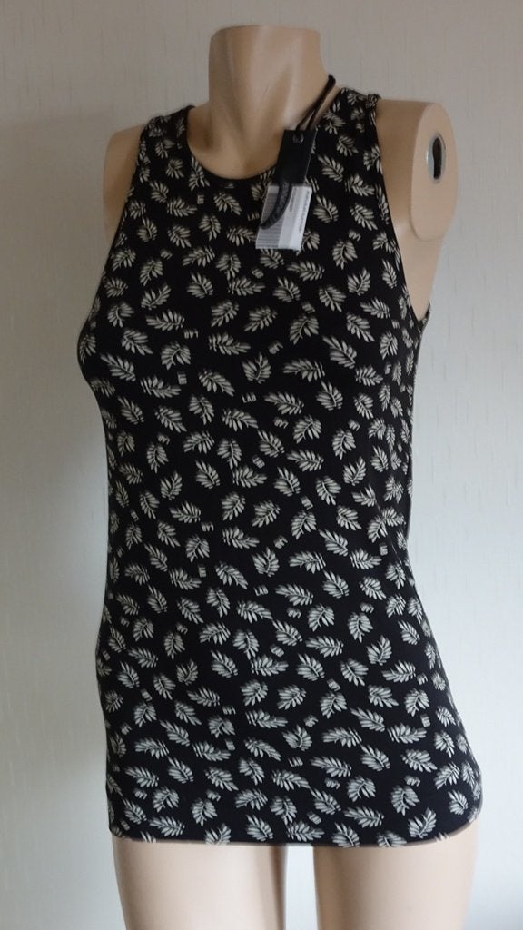 nieuwe zwart/beige PENN EN INK top, Penn & Ink, Nieuw, Meerkleurig, Verzenden