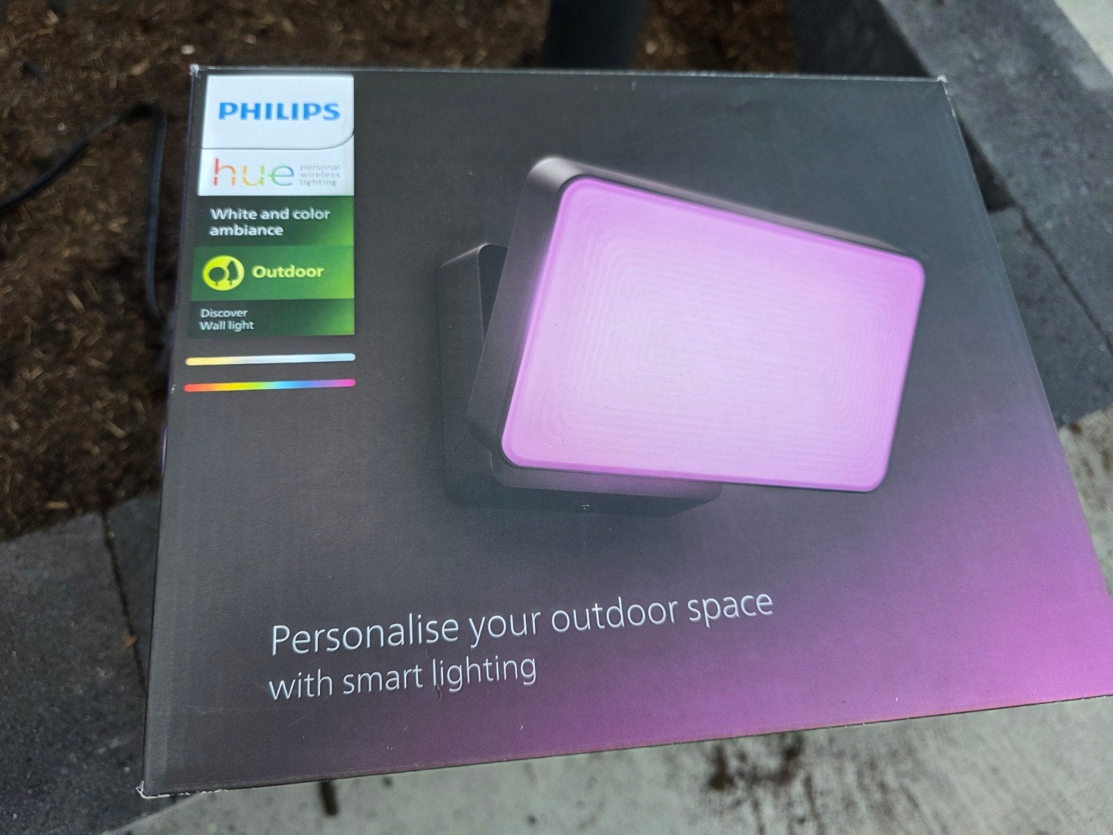 Philips Hue Discover Wall Light Outdoor - White & Color, Ophalen of Verzenden