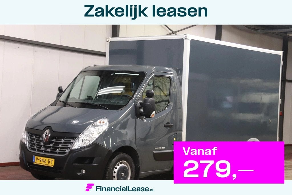 Renault Master 170PK AUTOMAAT LOWLINER VERKOOPWAGEN, Stof, Gebruikt, Euro 6, 4 cilinders