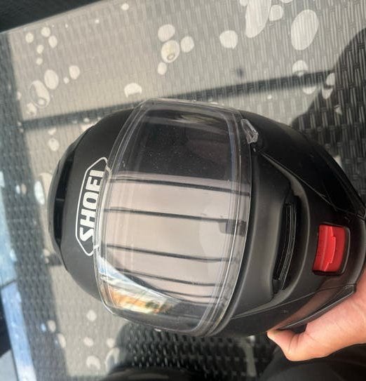 Shoei Neotec 2 systeemhelm met defecte SRL1 microfoon, Verzenden, Tweedehands, Systeemhelm, Shoei