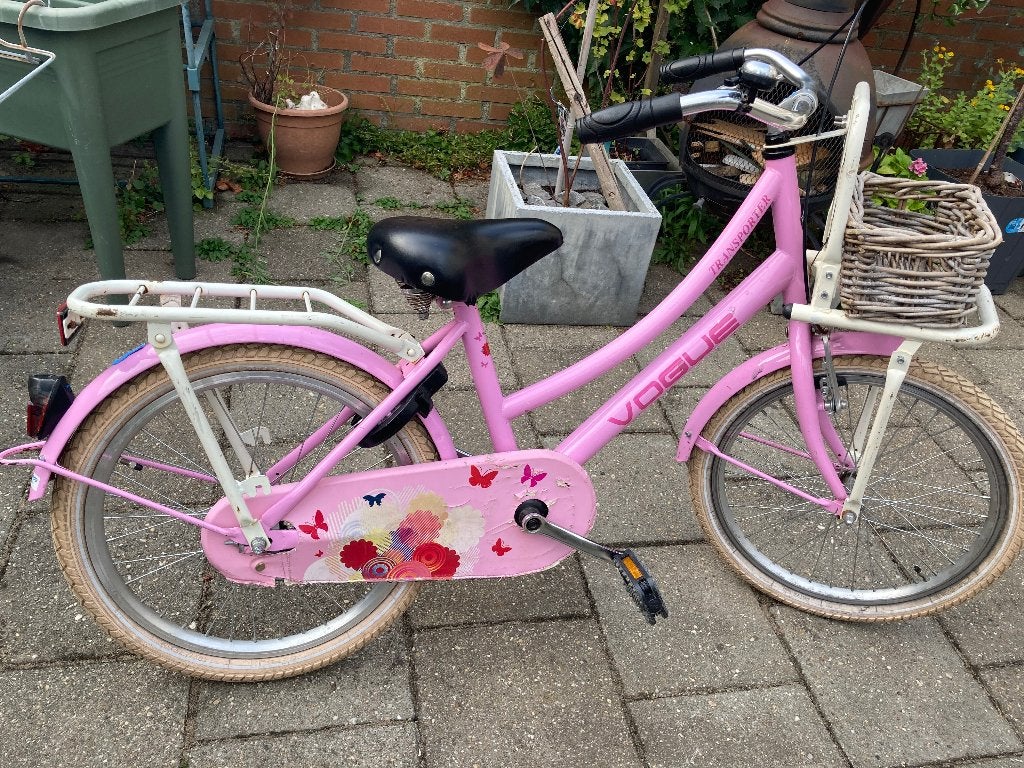 Vogue transporter meisjes fiets, Ophalen, Terugtraprem, Gebruikt, Vogue transporter