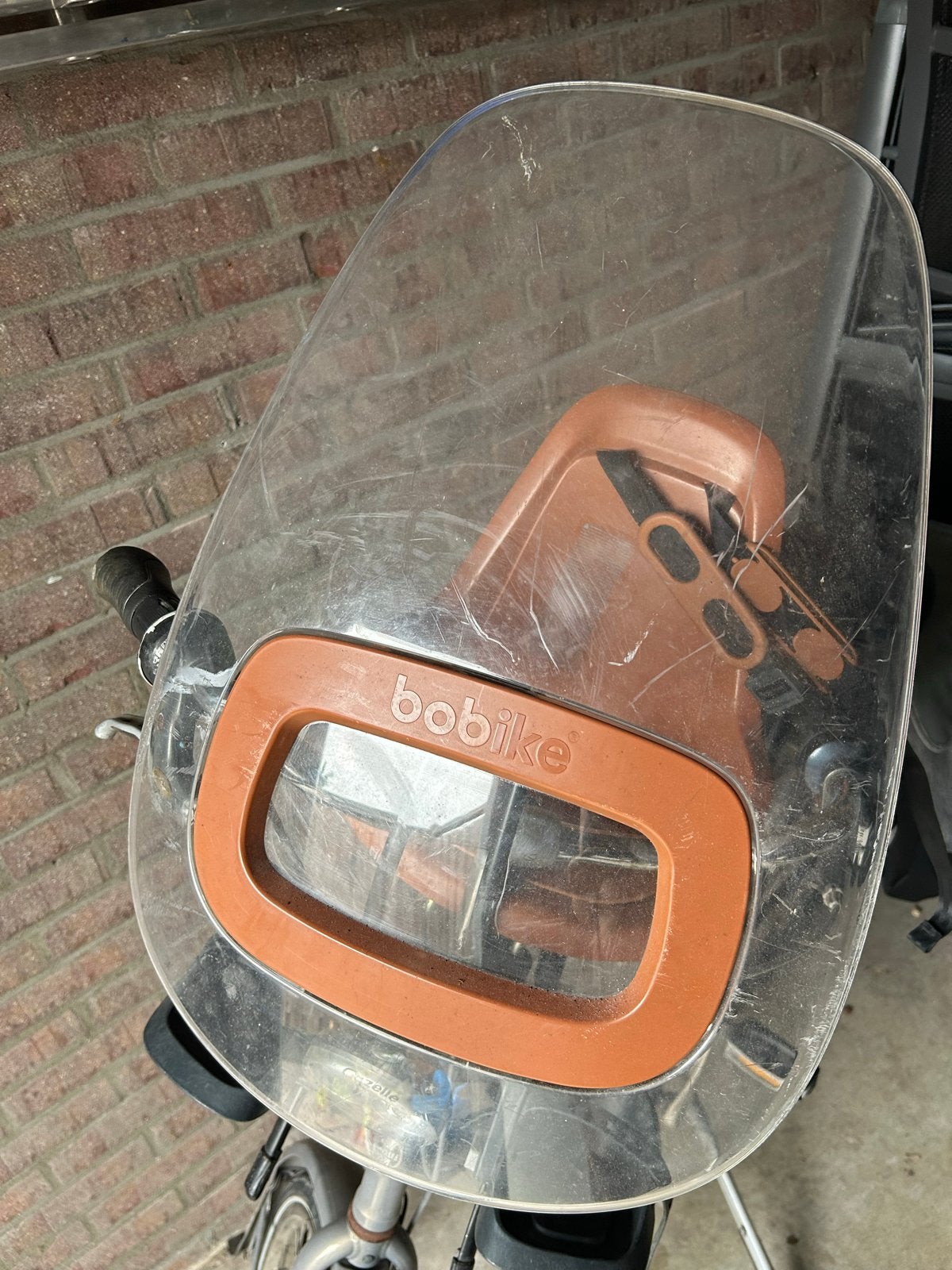 Bobike voorzitje met windscherm - Gebruikt, Ophalen, Gebruikt, Voorzitje