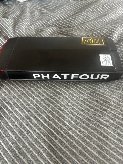 Phatfour verwisselbare Accu 630Wh 36V 17.5Ah, Ophalen, Zo goed als nieuw, Phatfour