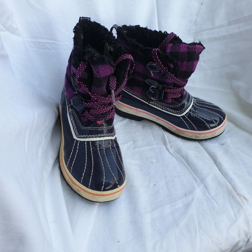Stoere paarse snowboots. Mt 28. Merk Sketchers, Meisje, ., Ophalen of Verzenden, .