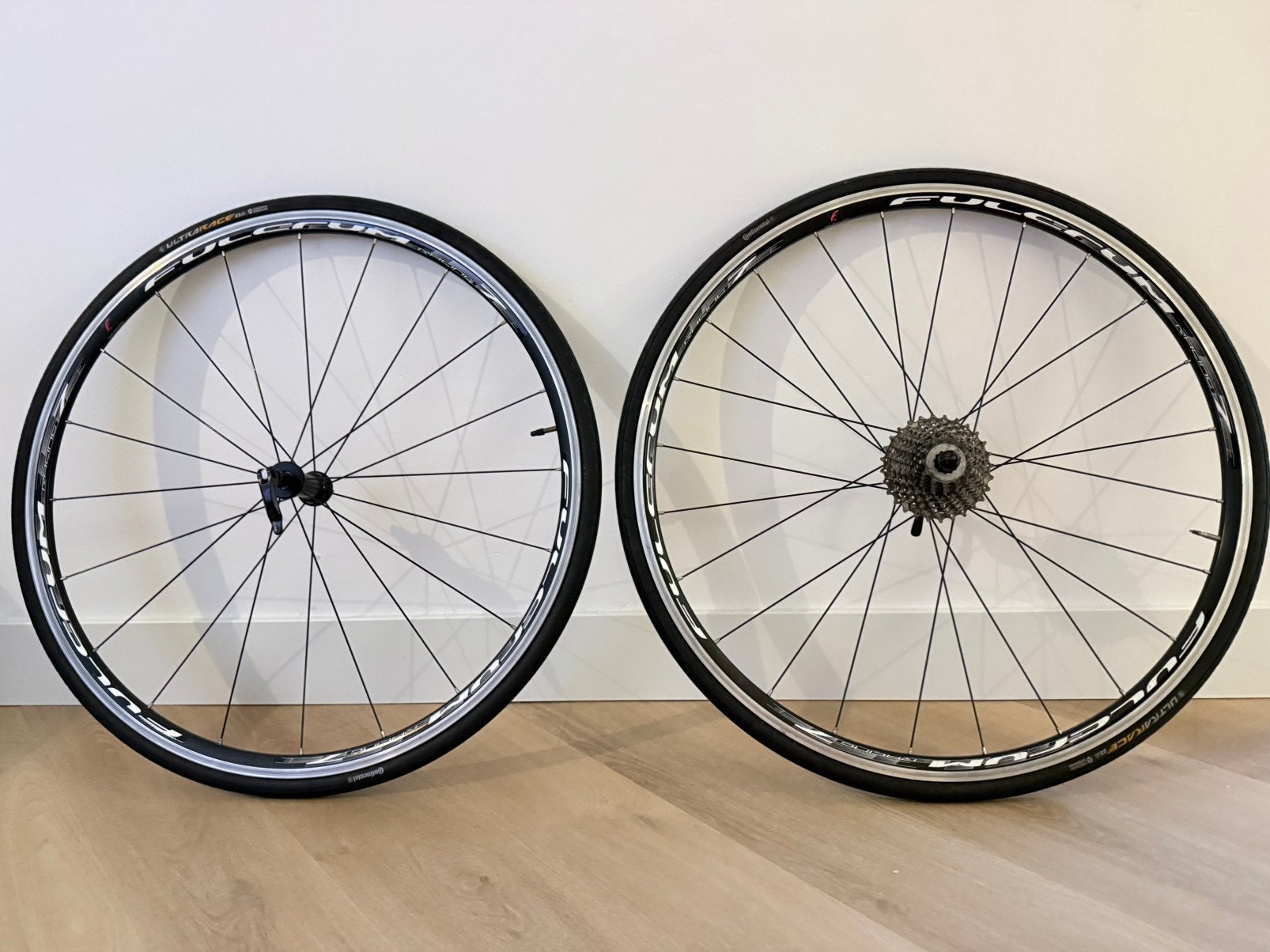 Fulcrum Racing 7 wielset Shimano, Gebruikt, Aluminium, Racefiets, Ophalen