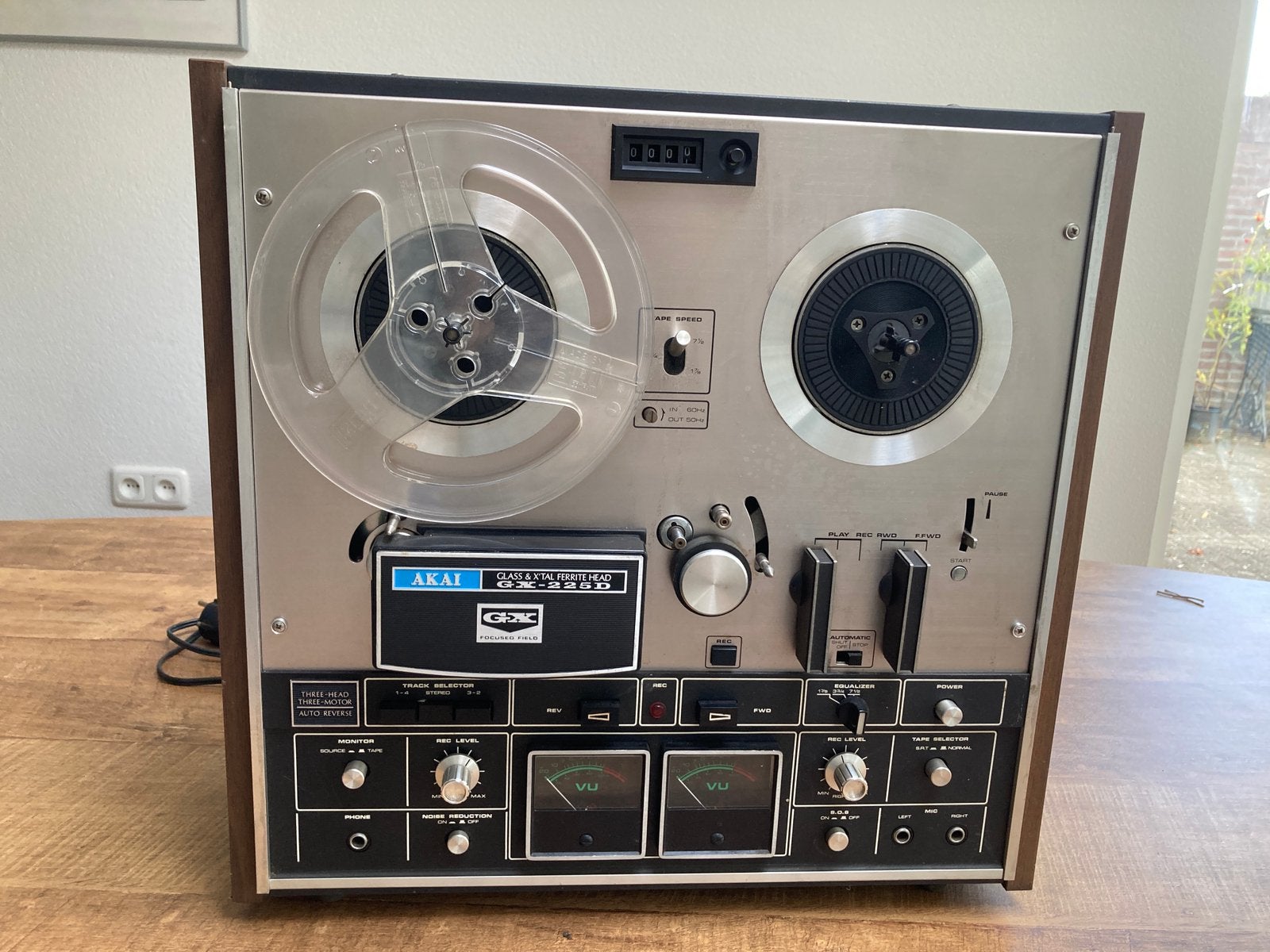 Akai GX-225D bandrecorder met banden, Ophalen, Bandrecorder, Met banden