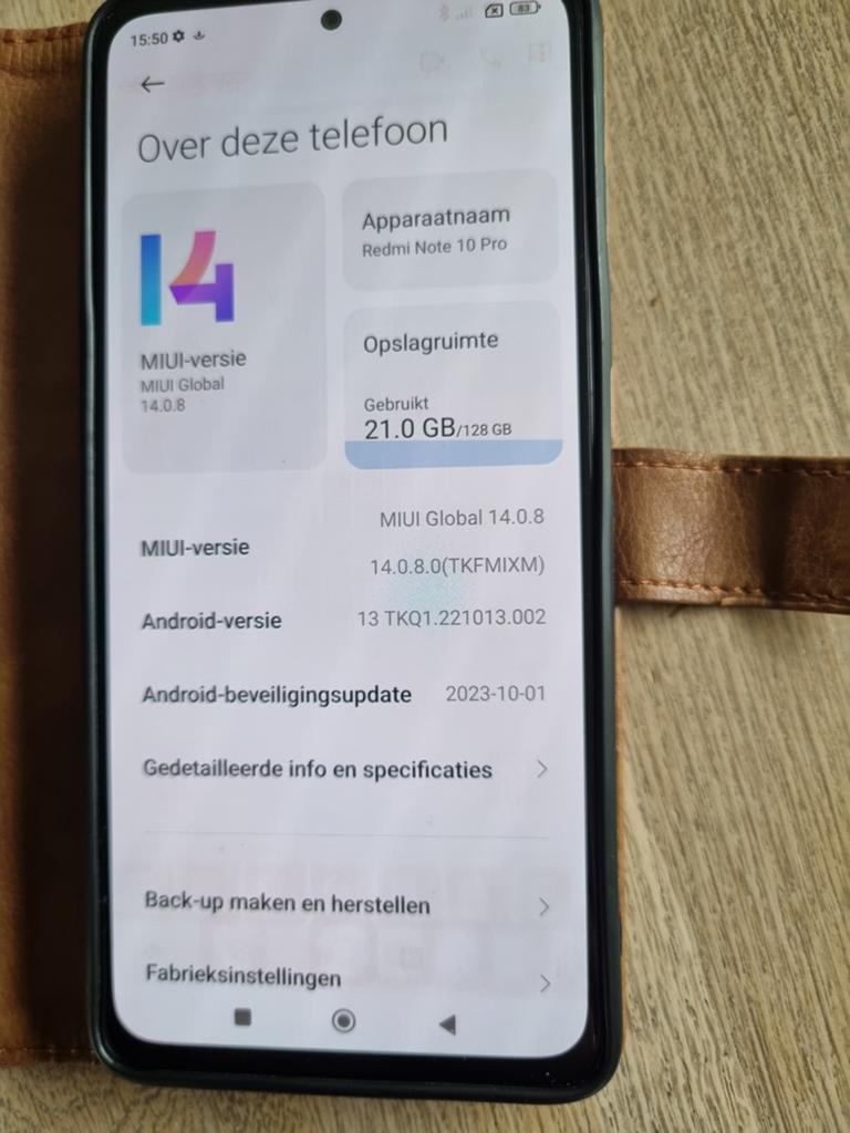 Xiami telefoon. Zie fotos, Ophalen of Verzenden, Zo goed als nieuw, Zwart