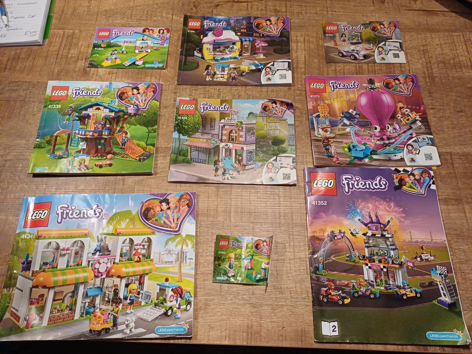 Lego Friends: 7 verschillende sets, Inclusief instructies, Overige thema's, Lego, Ophalen of Verzenden