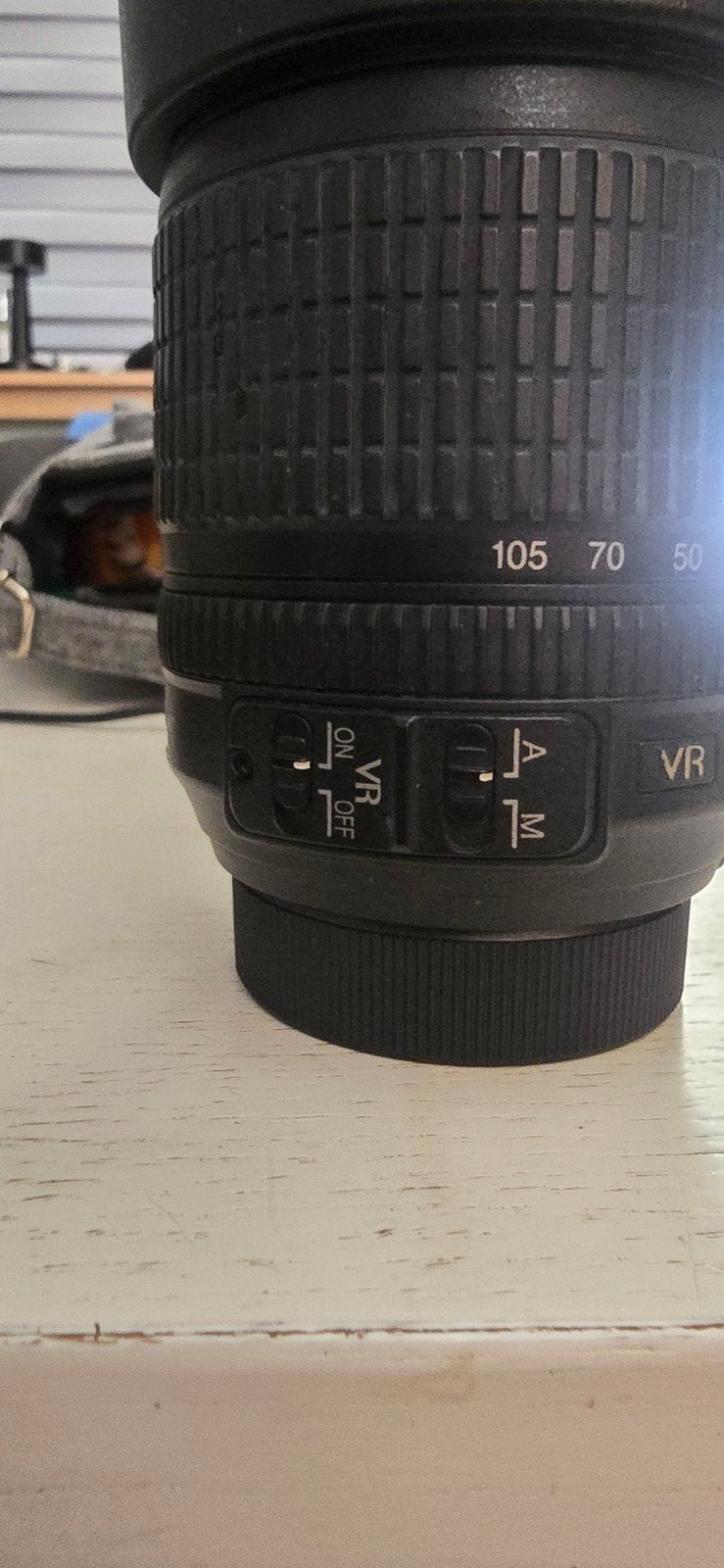 Nikon AF-S Nikkor 18-105mm f/3.5-5.6G ED VR DX Lens, Audio, Tv en Foto, Fotografie | Lenzen en Objectieven, Ophalen, Gebruikt