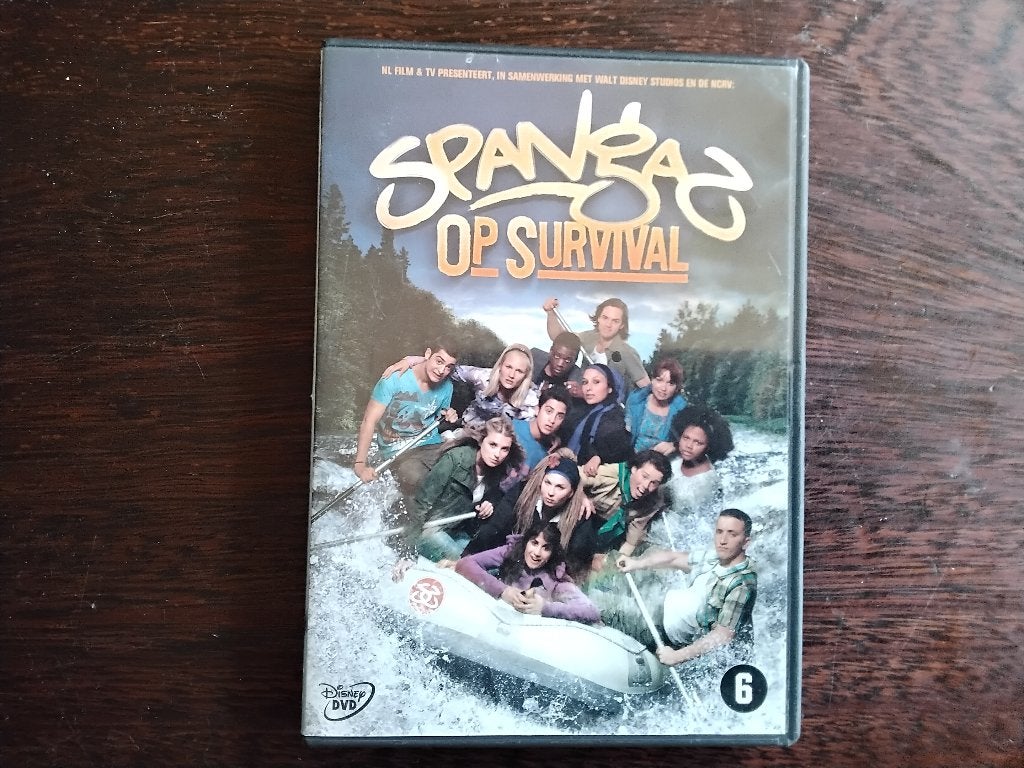 Spangas op survival, origineel, Avontuur, Ophalen of Verzenden, Zo goed als nieuw, Vanaf 6 jaar