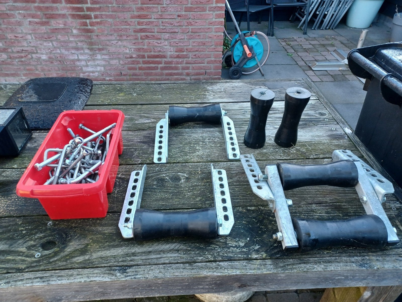 Boottrailer rollen en bevestigingsmateriaal, Ophalen, Gebruikt, Overige typen