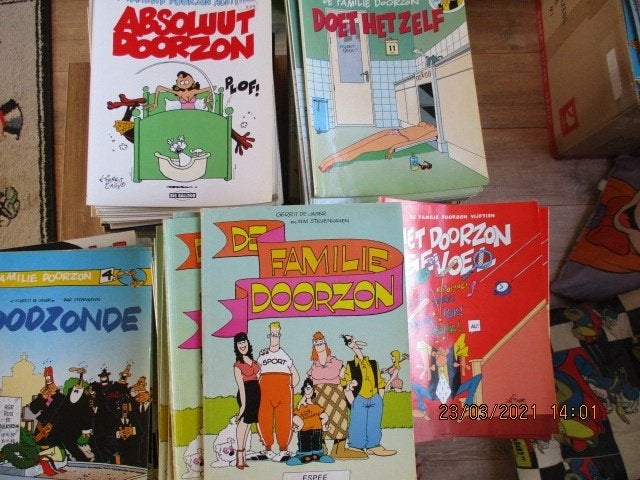 adv0432 de familie doorzon, Eén stripboek, Ophalen, Gelezen