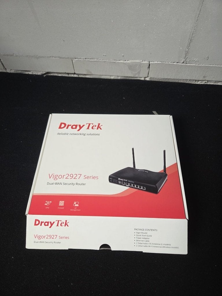 DrayTek Vigor 2927ax, Ophalen of Verzenden, Nieuw, Router met modem, DrayTek Vigor