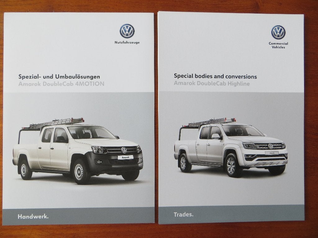 Volkswagen informatiekaarten: Amarok DoubleCab, Ophalen of Verzenden, Nieuw, Volkswagen
