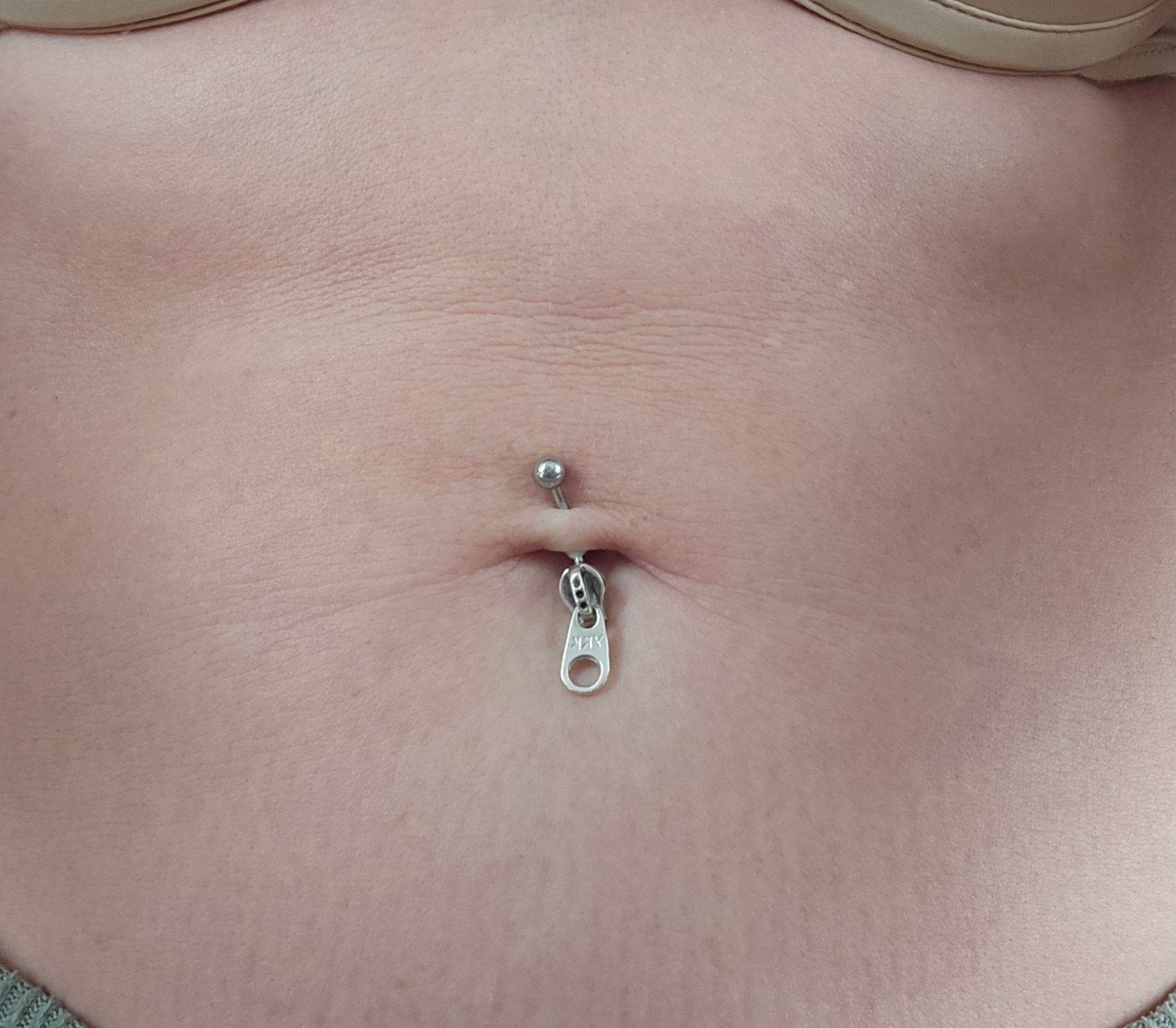 Navelpiercing nieuw, Ophalen of Verzenden, Nieuw, Staal, Navelpiercing