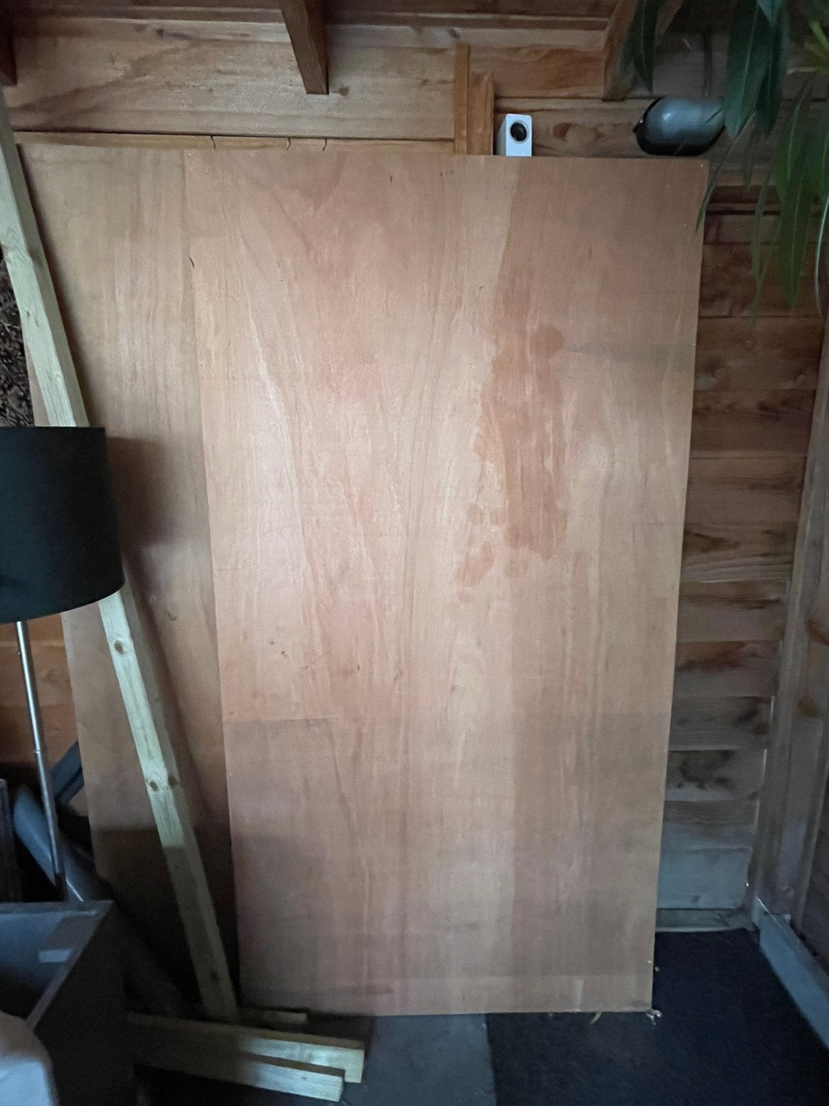Houten plaat, Doe-het-zelf en Verbouw, Platen en Panelen, Ophalen, Zo goed als nieuw, Hout