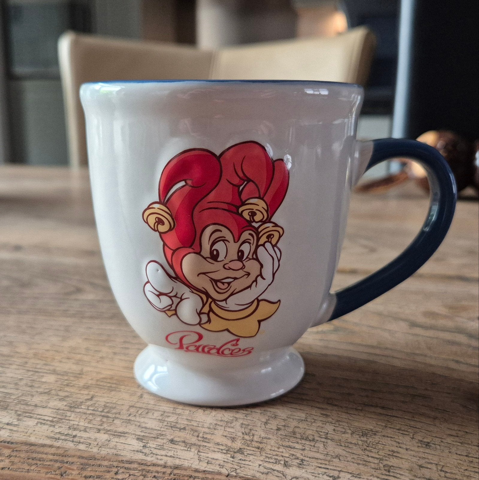 Efteling Pardoes mok - 250 jaar D.E., Huis en Inrichting, Overige typen, Ophalen of Verzenden, Zo goed als nieuw, Steen/keramiek