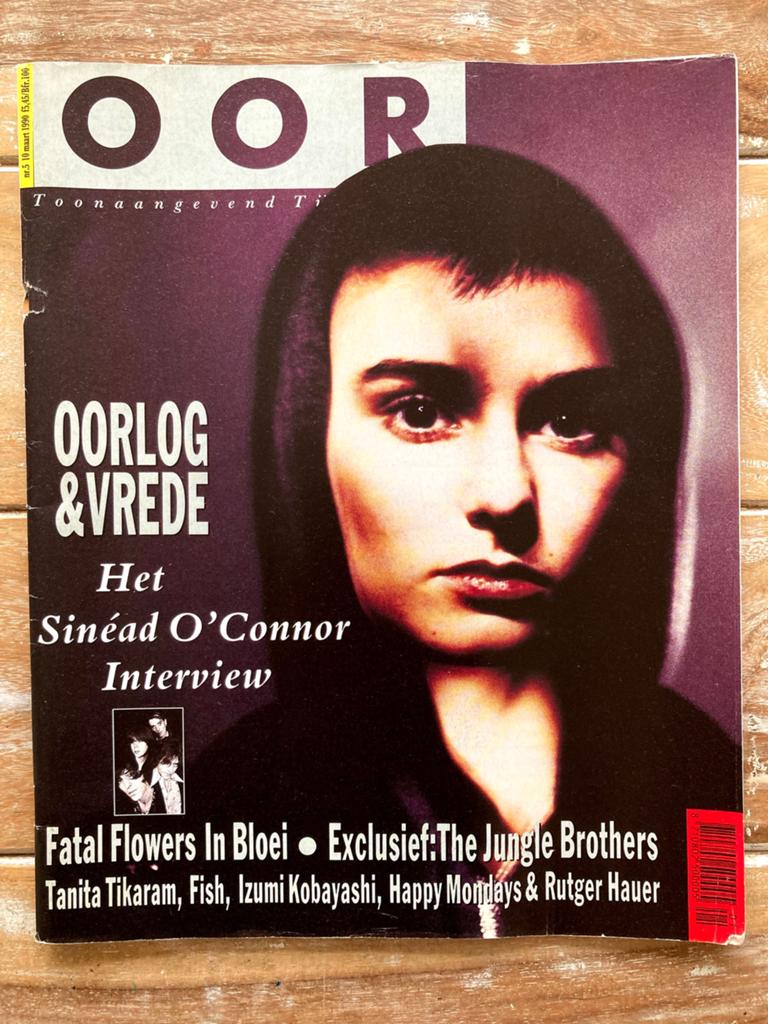 OOR Magazine 1990 HAPPY MONDAYS Fatal Flowers FISH Faith No, Boeken, Ophalen of Verzenden, Muziek, Film of Tv