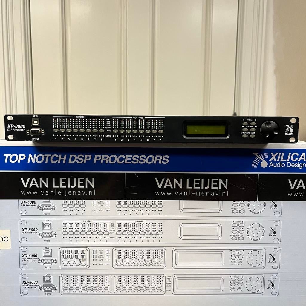 1x Xilica XP8080 DSP Processor, Overige merken, Gebruikt, Xilica, Xilica