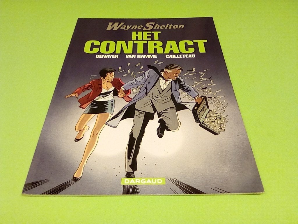 Wayne Shelton - Het Contract (Deel 3), Eén stripboek, Ophalen of Verzenden, Jean Van Hamme, Denayer, Cailleteau, Zo goed als nieuw