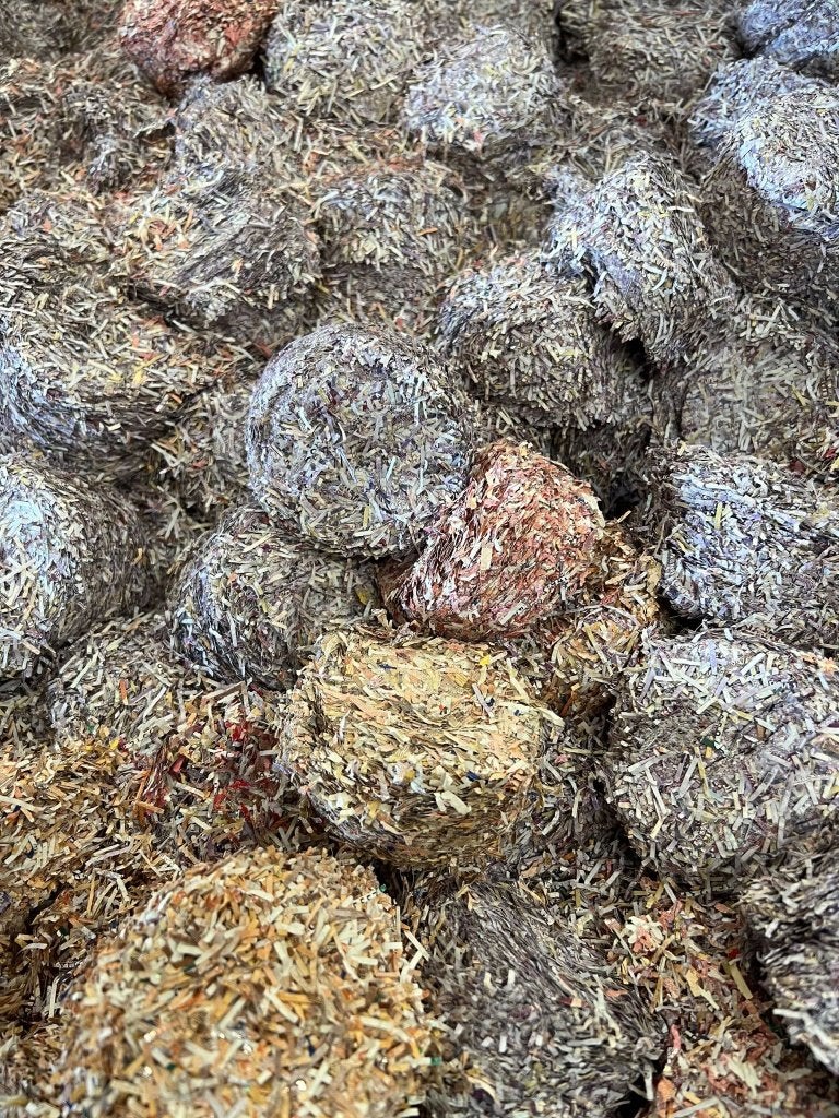 Bigbag vol! versnipperde euro bankbiljetten versnipperd geld, Ophalen, Euro's