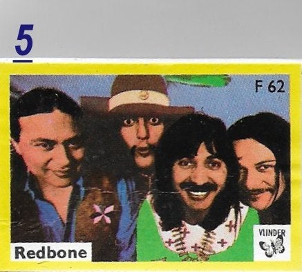 F62 luciferdoosje filmsterren redbone, Ophalen of Verzenden, Zo goed als nieuw, Luciferdoosjes of -merken
