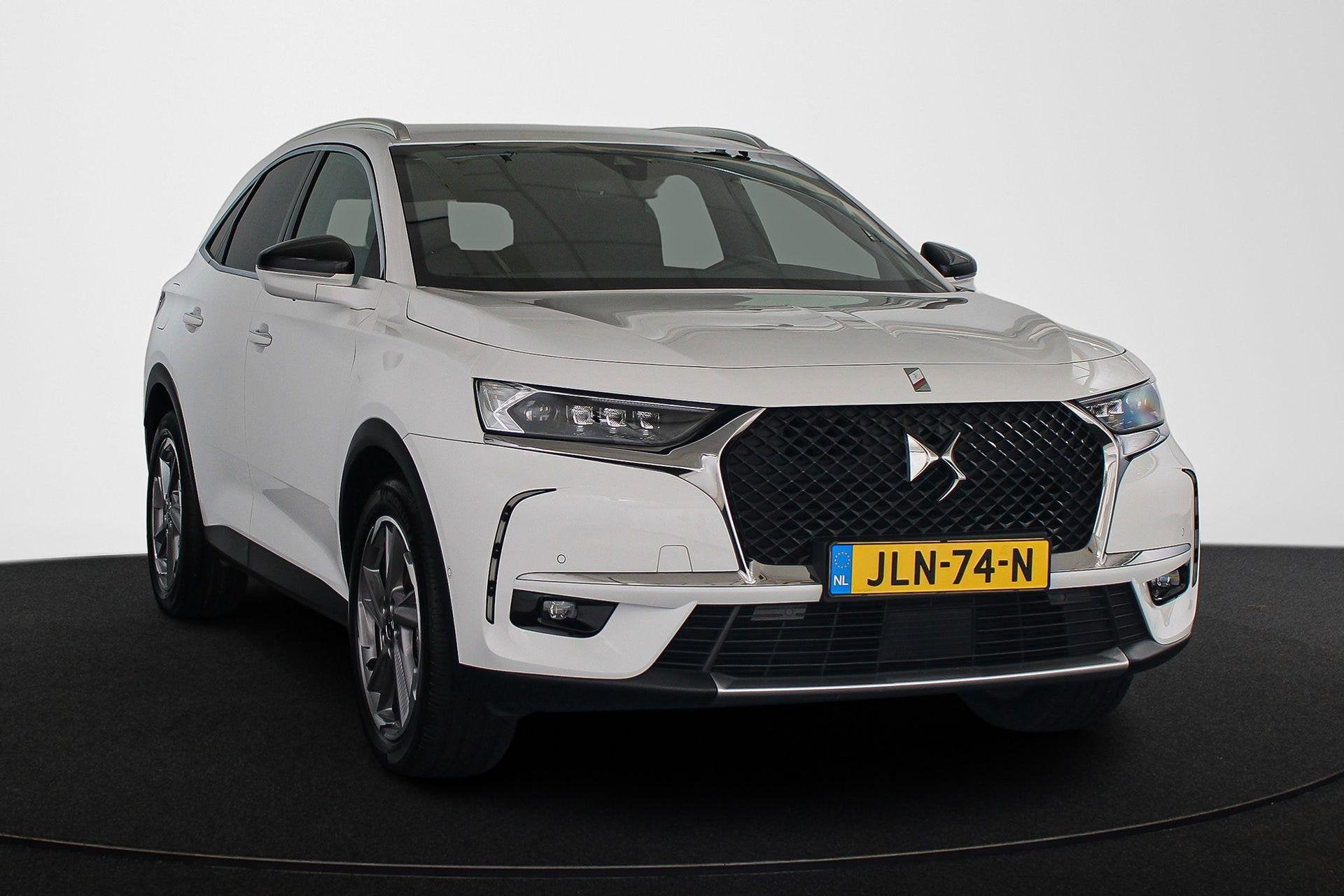 DS 7 Crossback E-Tense Rivoli 225 SOH 97% Stoelverwarming Le, Auto's, 4 cilinders, Wit, Bedrijf, Hybride Elektrisch/Benzine