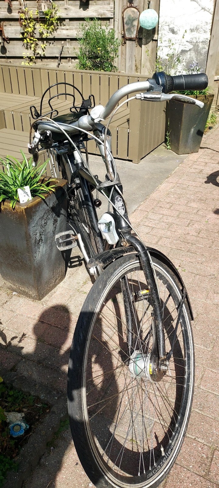Gazelle fiets met drie versnellingen en trommel remmen., Ophalen, Gebruikt, 49 tot 53 cm, Gazelle