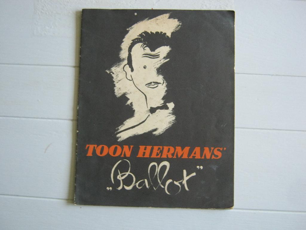 Toon Hermans --Ballot--1953-1954., Ophalen of Verzenden, Gelezen, Muziek, Film of Tv