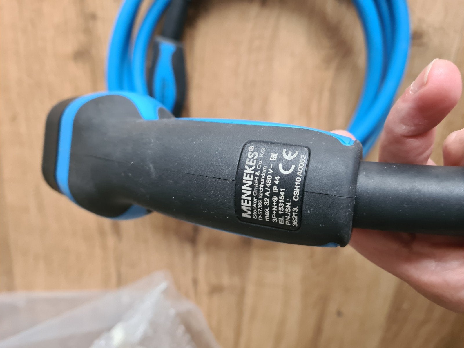 Mennekes Laadkabel Type 2 - 4 meter - 32A/480V, Ophalen of Verzenden, Nieuw
