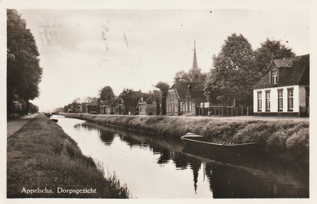 Appelscha  1, Ophalen of Verzenden, 1940 tot 1960, Gelopen, Friesland