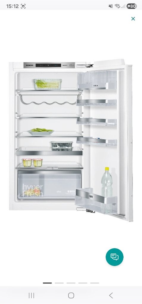 Gezocht! Siemens inbouw koelkast ki31rsd30 studioline iq500, Witgoed en Apparatuur, 200 liter of meer, Ophalen, Zonder vriesvak