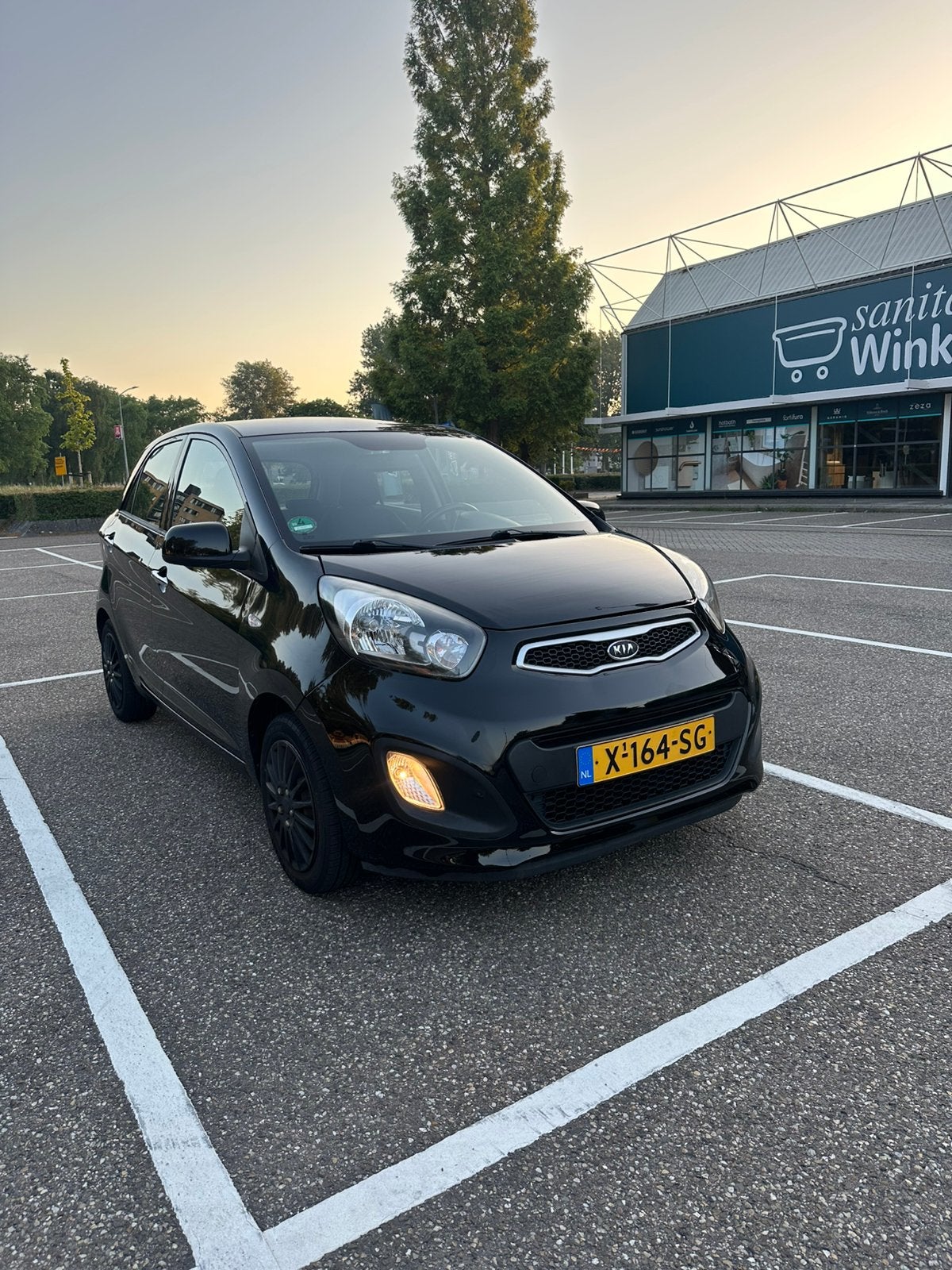 Kia Picanto 1.0 CVVT Comfort Pack 5-deurs 2011, Auto's, Kia, Voorwielaandrijving, 400 kg, Zwart, 24 km/l