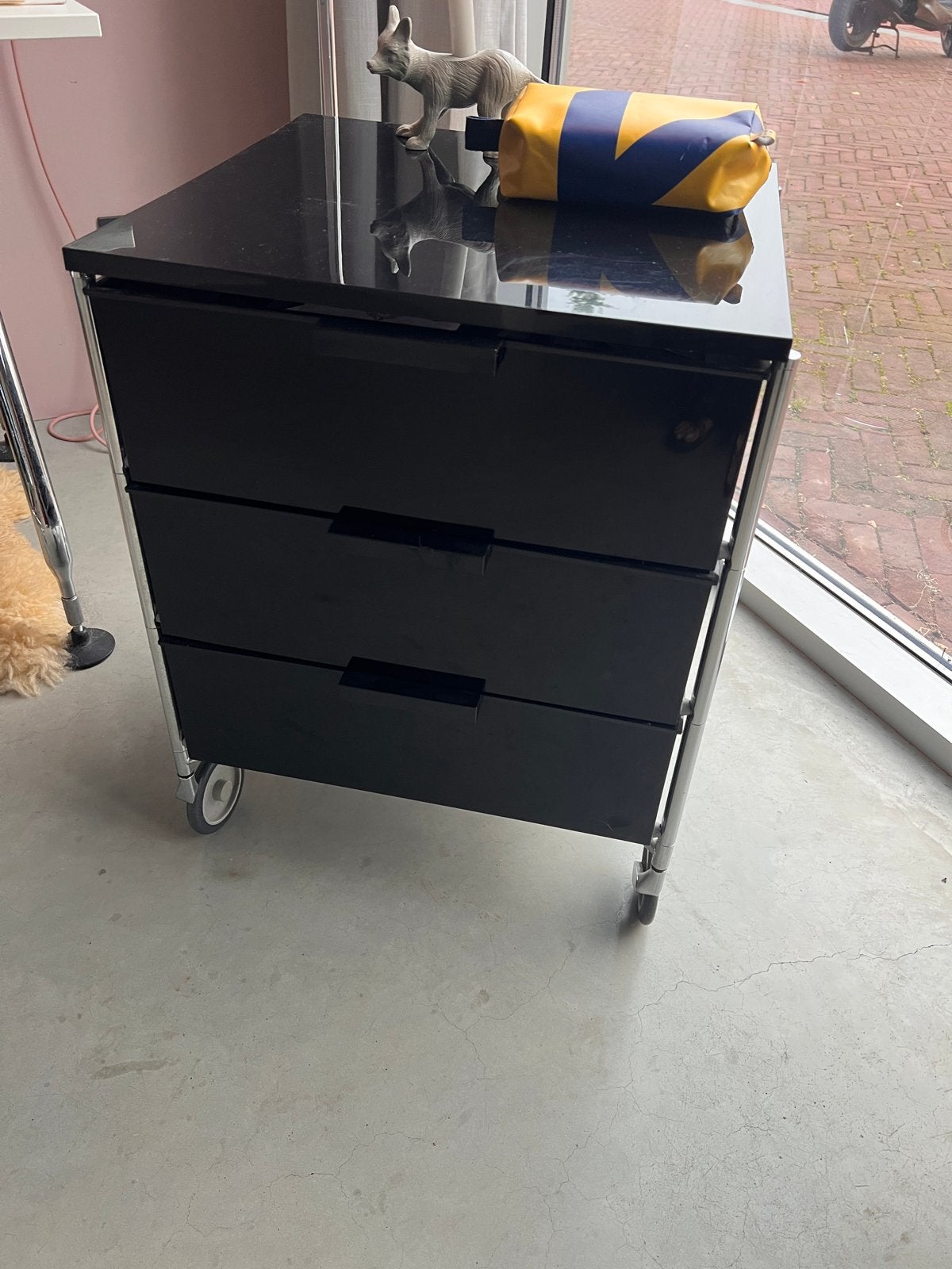 Twee Kartell Mobil 3 Ladekasten- Antonio Citterio Design, Huis en Inrichting, Kasten | Ladekasten, Ophalen, Gebruikt, 3 of 4 laden