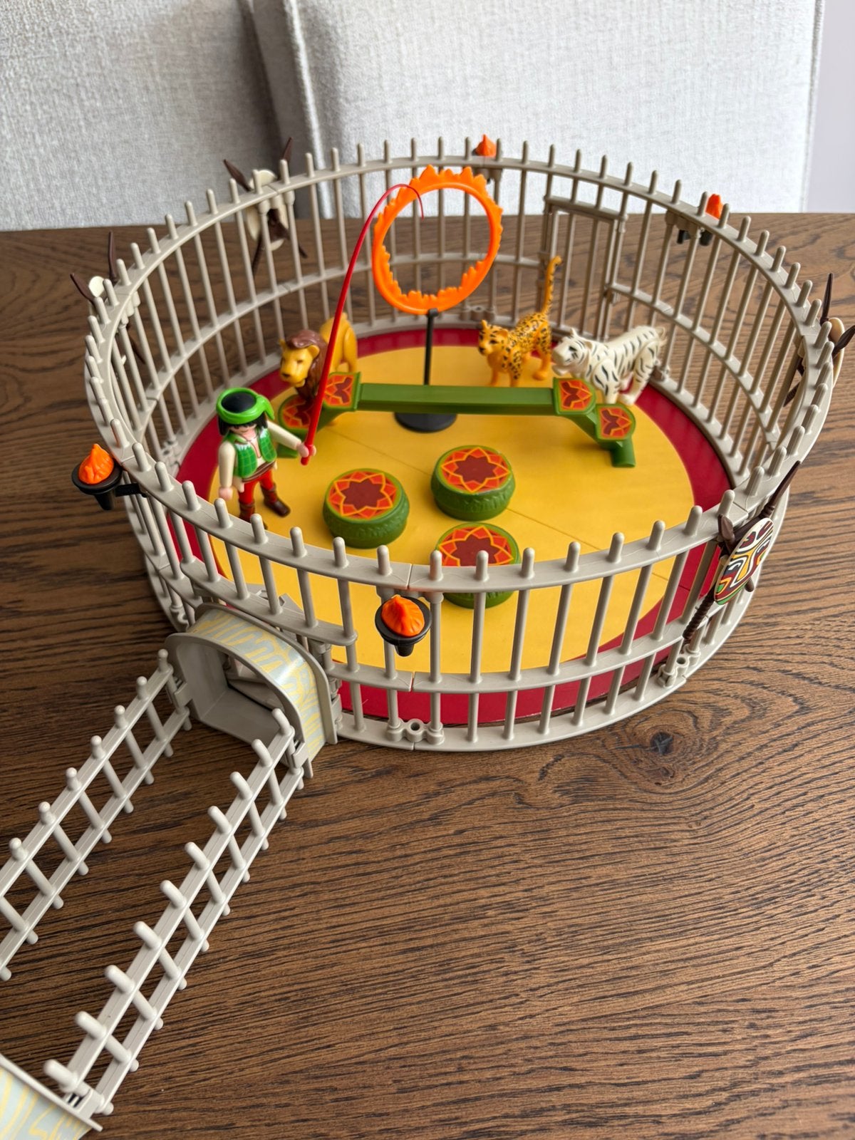 Playmobil Roofdierenact 4233, Ophalen of Verzenden, Gebruikt, Complete set